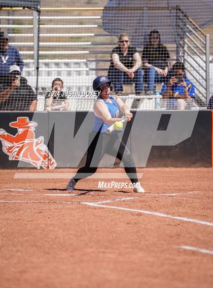 Thumbnail 2 in Coleville vs. Pahranagat Valley (NIAA Class 1A State Playoff Game 3) photogallery.