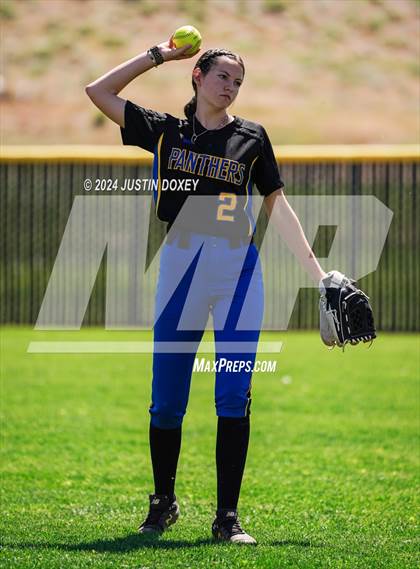 Thumbnail 2 in Coleville vs. Pahranagat Valley (NIAA Class 1A State Playoff Game 3) photogallery.