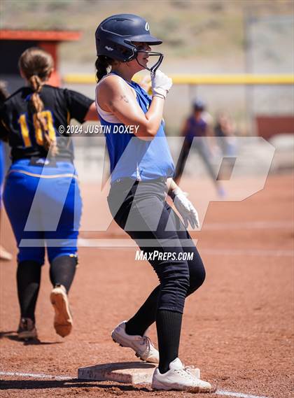 Thumbnail 3 in Coleville vs. Pahranagat Valley (NIAA Class 1A State Playoff Game 3) photogallery.