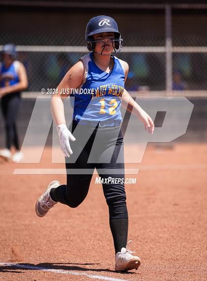 Thumbnail 2 in Coleville vs. Pahranagat Valley (NIAA Class 1A State Playoff Game 3) photogallery.