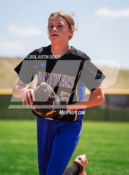 Thumbnail 1 in Coleville vs. Pahranagat Valley (NIAA Class 1A State Playoff Game 3) photogallery.