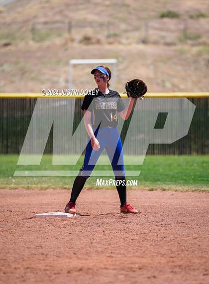Thumbnail 1 in Coleville vs. Pahranagat Valley (NIAA Class 1A State Playoff Game 3) photogallery.