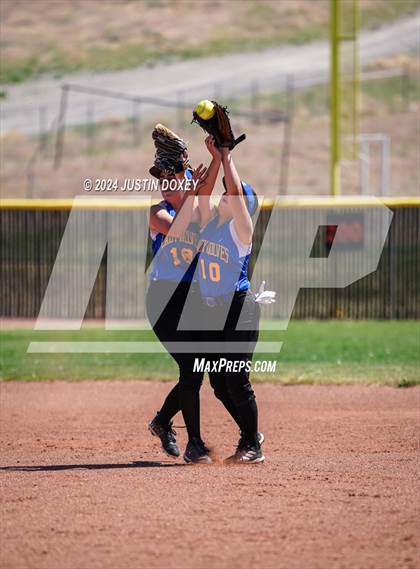 Thumbnail 1 in Coleville vs. Pahranagat Valley (NIAA Class 1A State Playoff Game 3) photogallery.