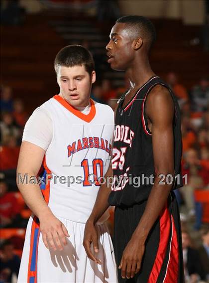 Thumbnail 2 in Middle College vs. Marshall County (Marshall County Hoopfest) photogallery.