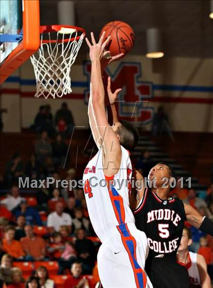 Thumbnail 2 in Middle College vs. Marshall County (Marshall County Hoopfest) photogallery.