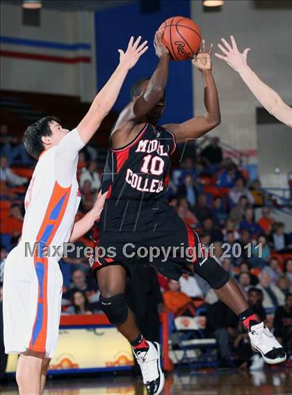 Thumbnail 3 in Middle College vs. Marshall County (Marshall County Hoopfest) photogallery.