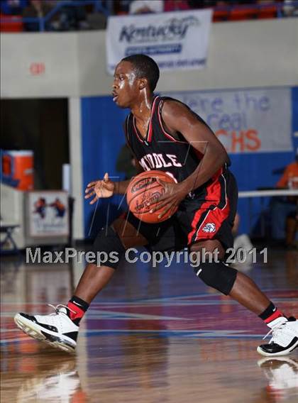Thumbnail 2 in Middle College vs. Marshall County (Marshall County Hoopfest) photogallery.