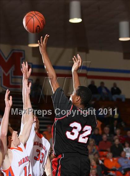 Thumbnail 2 in Middle College vs. Marshall County (Marshall County Hoopfest) photogallery.
