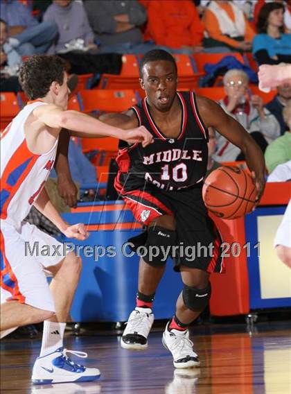 Thumbnail 3 in Middle College vs. Marshall County (Marshall County Hoopfest) photogallery.