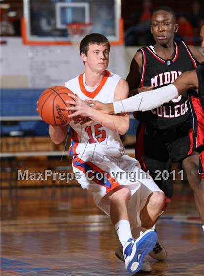 Thumbnail 2 in Middle College vs. Marshall County (Marshall County Hoopfest) photogallery.