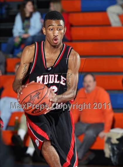 Thumbnail 2 in Middle College vs. Marshall County (Marshall County Hoopfest) photogallery.