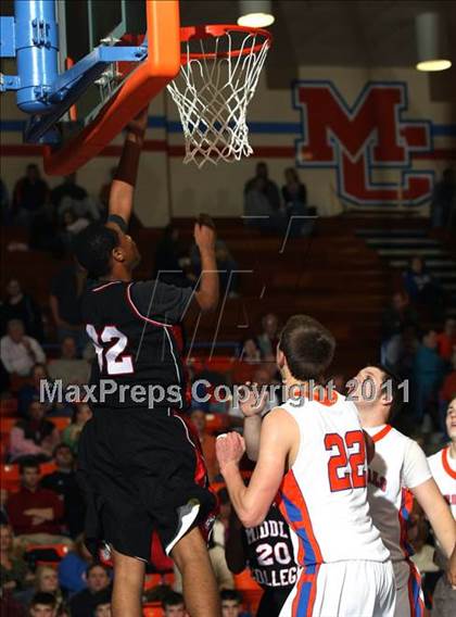 Thumbnail 2 in Middle College vs. Marshall County (Marshall County Hoopfest) photogallery.