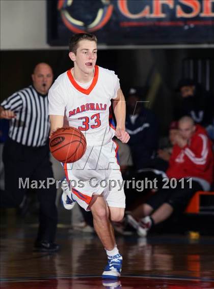 Thumbnail 2 in Middle College vs. Marshall County (Marshall County Hoopfest) photogallery.
