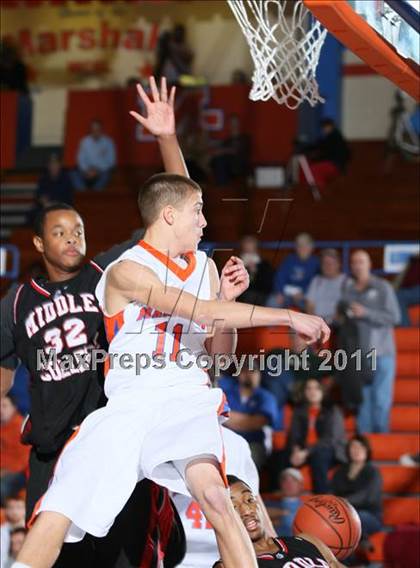 Thumbnail 3 in Middle College vs. Marshall County (Marshall County Hoopfest) photogallery.