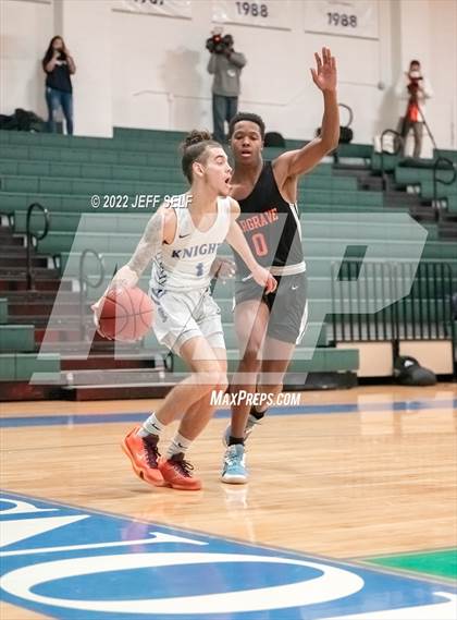 Thumbnail 3 in Peninsula Catholic vs. Hargrave Military Academy photogallery.