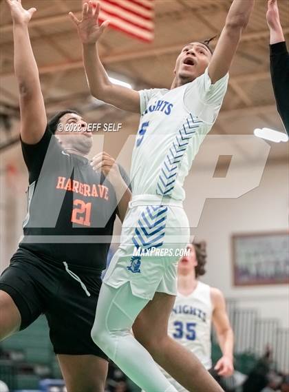 Thumbnail 2 in Peninsula Catholic vs. Hargrave Military Academy photogallery.