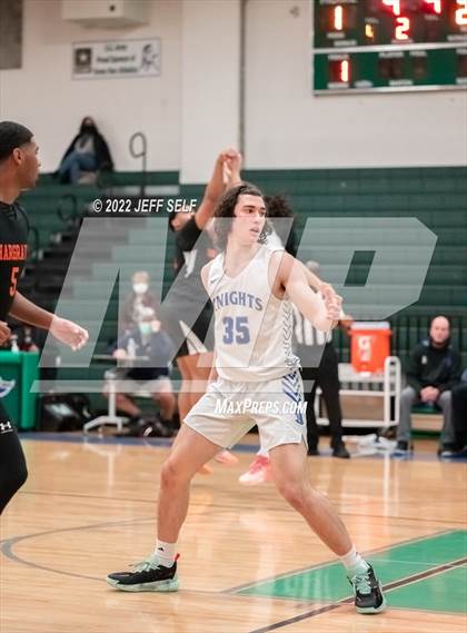 Thumbnail 2 in Peninsula Catholic vs. Hargrave Military Academy photogallery.