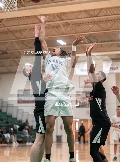 Thumbnail 3 in Peninsula Catholic vs. Hargrave Military Academy photogallery.