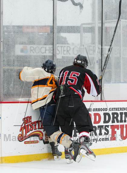 Thumbnail 2 in Hilton vs. Irondequoit (Frozen Frontier) photogallery.