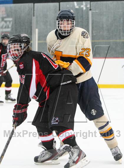 Thumbnail 2 in Hilton vs. Irondequoit (Frozen Frontier) photogallery.