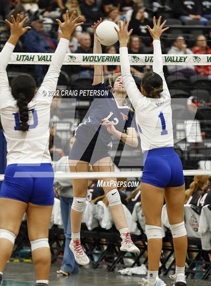 Thumbnail 3 in Mountain Crest vs. Dixie (UHSAA 4A  Consolation Bracket) photogallery.