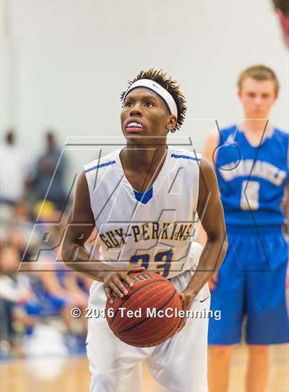 Thumbnail 1 in Mt. Vernon - Enola @ Guy Perkins (AAA 1A District Playoff) photogallery.