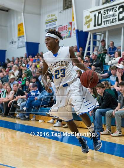 Thumbnail 1 in Mt. Vernon - Enola @ Guy Perkins (AAA 1A District Playoff) photogallery.