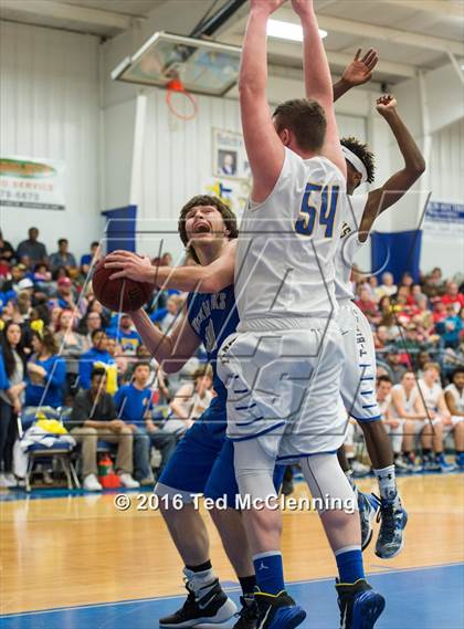 Thumbnail 3 in Mt. Vernon - Enola @ Guy Perkins (AAA 1A District Playoff) photogallery.