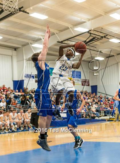 Thumbnail 2 in Mt. Vernon - Enola @ Guy Perkins (AAA 1A District Playoff) photogallery.
