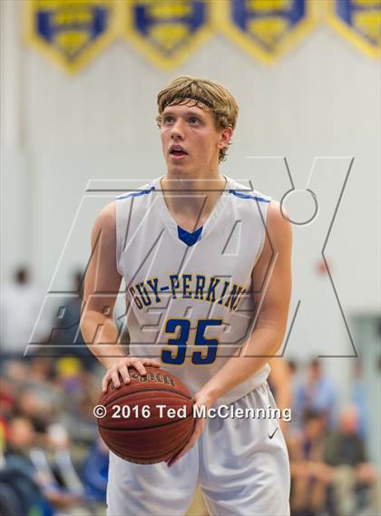 Thumbnail 2 in Mt. Vernon - Enola @ Guy Perkins (AAA 1A District Playoff) photogallery.