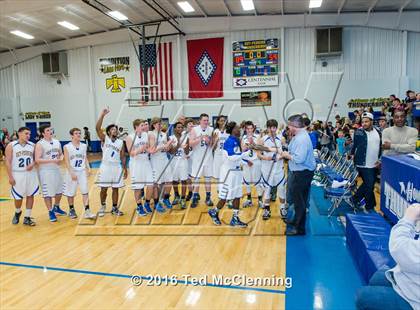Thumbnail 1 in Mt. Vernon - Enola @ Guy Perkins (AAA 1A District Playoff) photogallery.