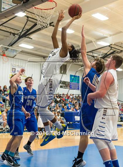 Thumbnail 3 in Mt. Vernon - Enola @ Guy Perkins (AAA 1A District Playoff) photogallery.