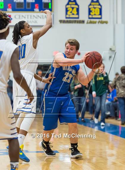 Thumbnail 3 in Mt. Vernon - Enola @ Guy Perkins (AAA 1A District Playoff) photogallery.