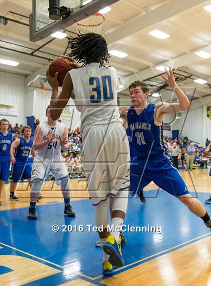Thumbnail 1 in Mt. Vernon - Enola @ Guy Perkins (AAA 1A District Playoff) photogallery.