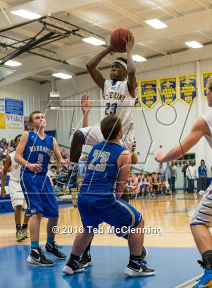 Thumbnail 2 in Mt. Vernon - Enola @ Guy Perkins (AAA 1A District Playoff) photogallery.