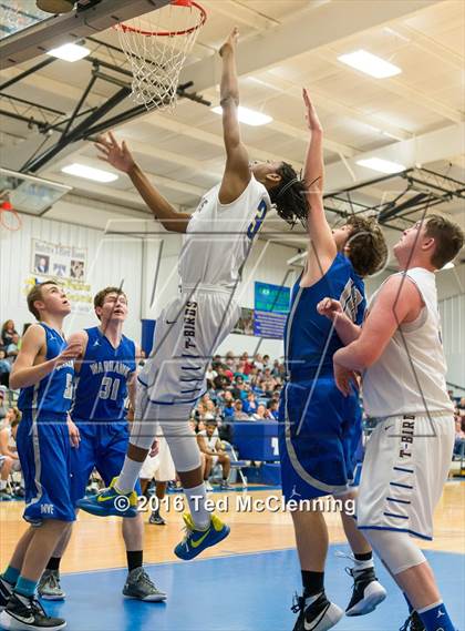 Thumbnail 1 in Mt. Vernon - Enola @ Guy Perkins (AAA 1A District Playoff) photogallery.