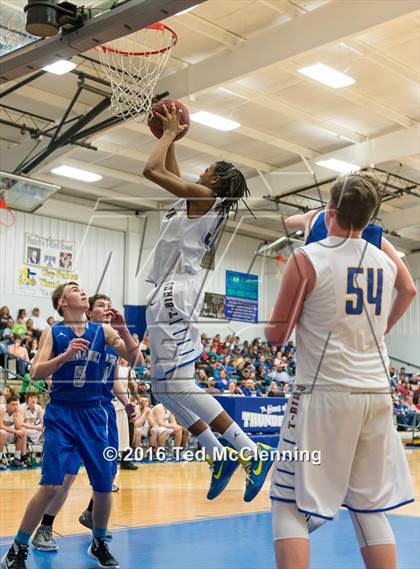 Thumbnail 3 in Mt. Vernon - Enola @ Guy Perkins (AAA 1A District Playoff) photogallery.