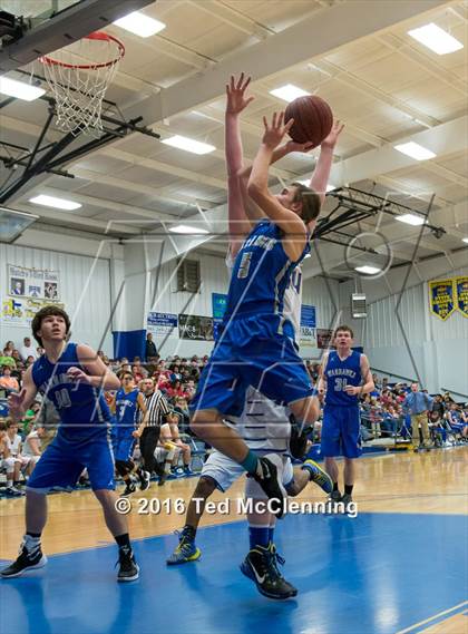Thumbnail 2 in Mt. Vernon - Enola @ Guy Perkins (AAA 1A District Playoff) photogallery.