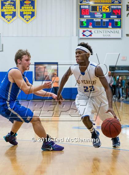 Thumbnail 2 in Mt. Vernon - Enola @ Guy Perkins (AAA 1A District Playoff) photogallery.