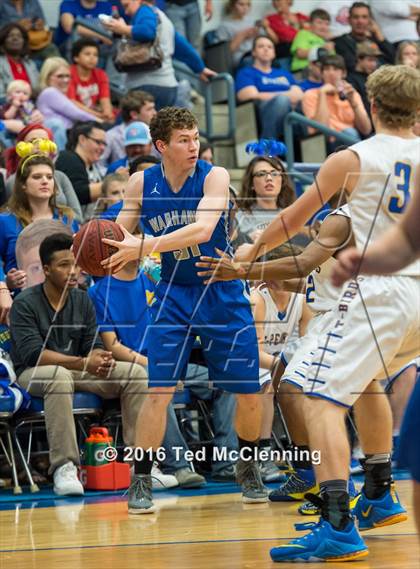 Thumbnail 1 in Mt. Vernon - Enola @ Guy Perkins (AAA 1A District Playoff) photogallery.