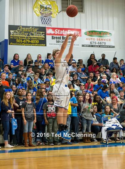 Thumbnail 2 in Mt. Vernon - Enola @ Guy Perkins (AAA 1A District Playoff) photogallery.