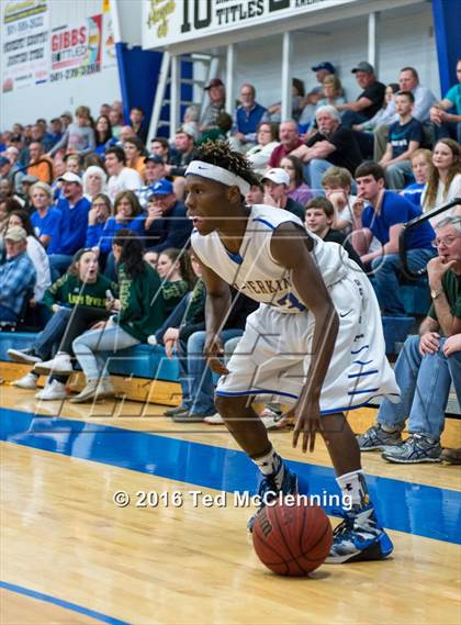 Thumbnail 1 in Mt. Vernon - Enola @ Guy Perkins (AAA 1A District Playoff) photogallery.