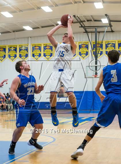 Thumbnail 2 in Mt. Vernon - Enola @ Guy Perkins (AAA 1A District Playoff) photogallery.