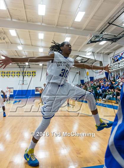 Thumbnail 3 in Mt. Vernon - Enola @ Guy Perkins (AAA 1A District Playoff) photogallery.