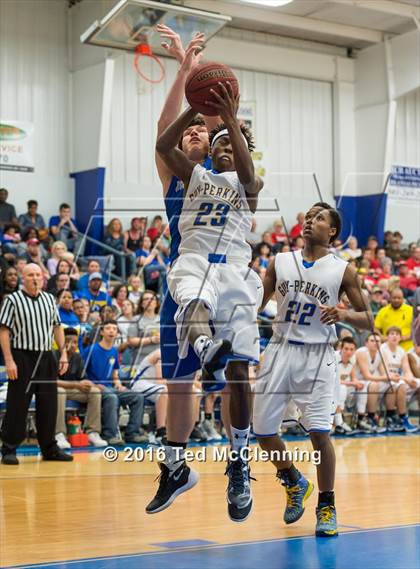 Thumbnail 3 in Mt. Vernon - Enola @ Guy Perkins (AAA 1A District Playoff) photogallery.