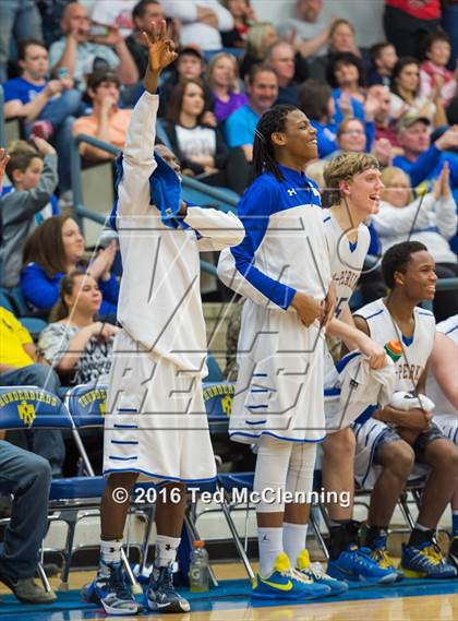 Thumbnail 3 in Mt. Vernon - Enola @ Guy Perkins (AAA 1A District Playoff) photogallery.