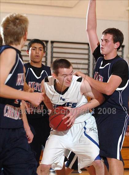 Thumbnail 3 in Wilton Christian vs. Sacramento Waldorf (Waves Invitational) photogallery.