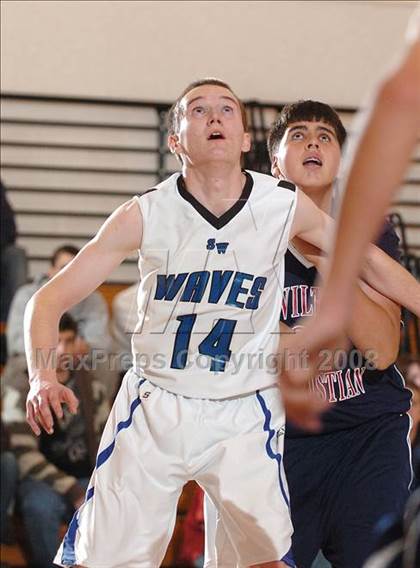 Thumbnail 2 in Wilton Christian vs. Sacramento Waldorf (Waves Invitational) photogallery.
