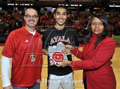 Thumbnail 1 in Edison vs. Ayala (CIF SS 2AA Final) photogallery.