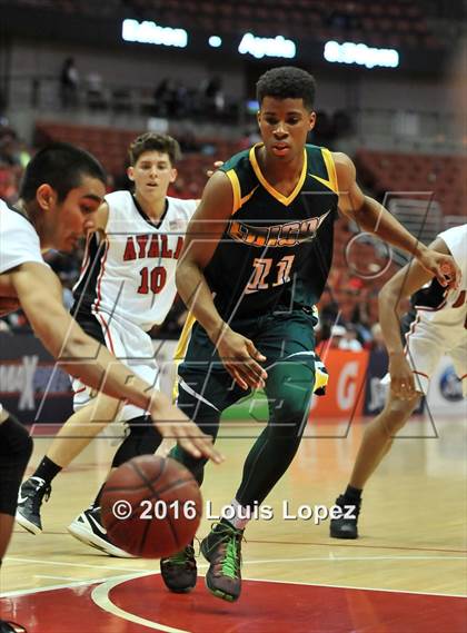 Thumbnail 2 in Edison vs. Ayala (CIF SS 2AA Final) photogallery.